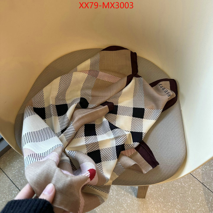 Scarf-Burberry where can i find ID: MX3003 $: 79USD