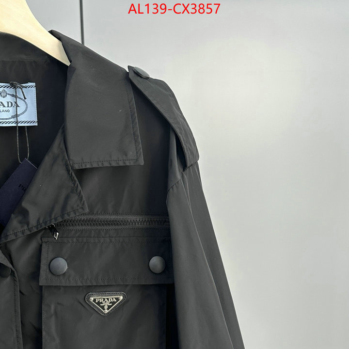 Clothing-Prada buy sell ID: CX3857 $: 139USD