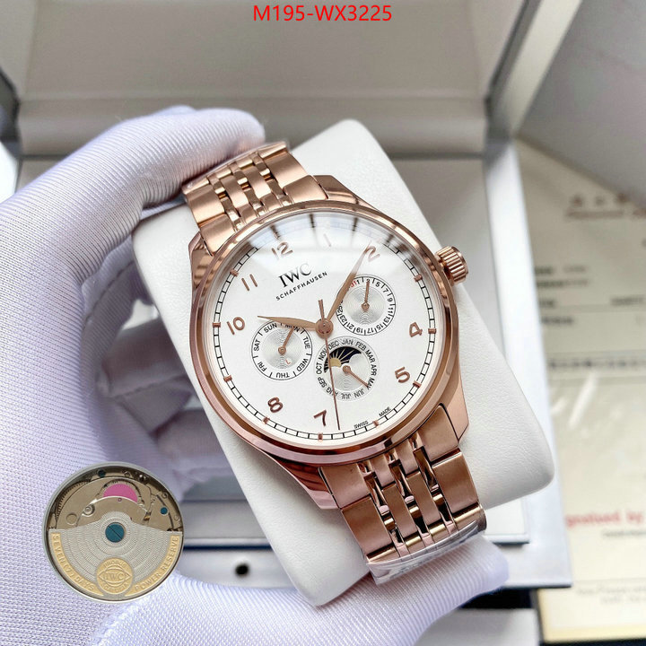 Watch(TOP)-IWC the most popular ID: WX3225 $: 195USD