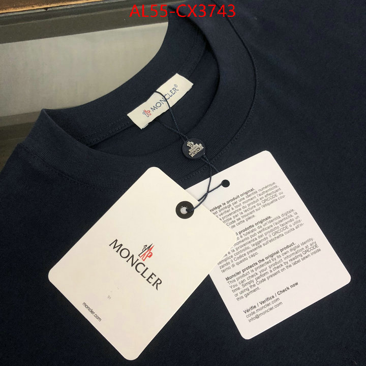 Clothing-Moncler top fake designer ID: CX3743 $: 55USD