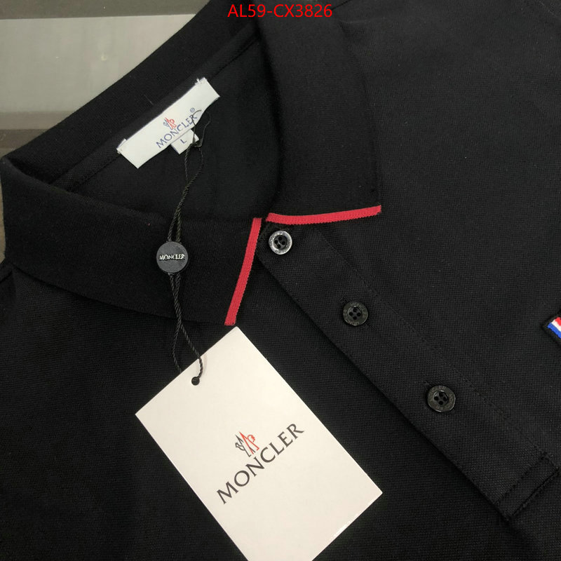 Clothing-Moncler cheap ID: CX3826 $: 59USD