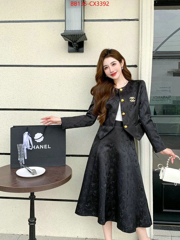 Clothing-Chanel designer high replica ID: CX3392 $: 135USD