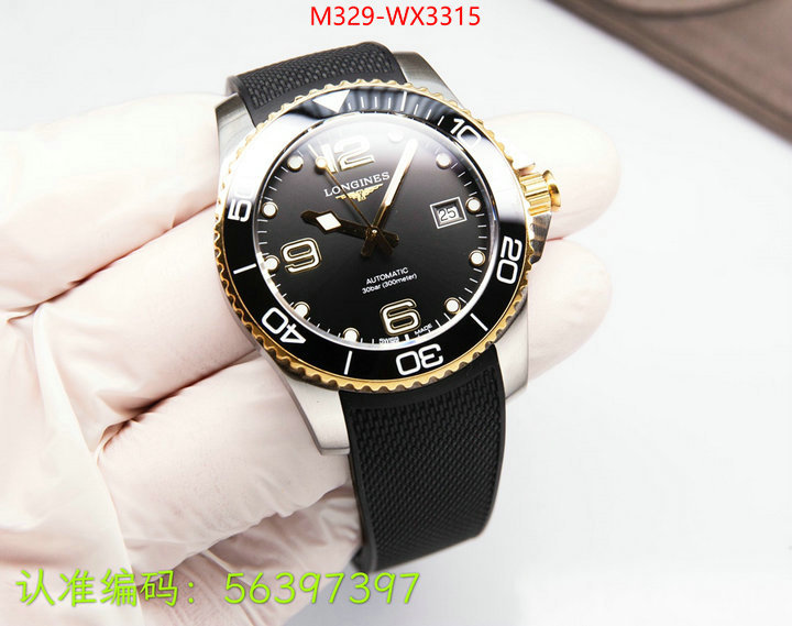 Watch(TOP)-Longines top 1:1 replica ID: WX3315 $: 329USD