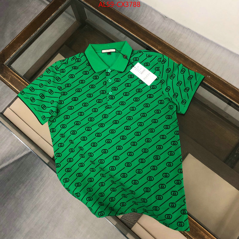 Clothing-Gucci customize best quality replica ID: CX3788 $: 59USD