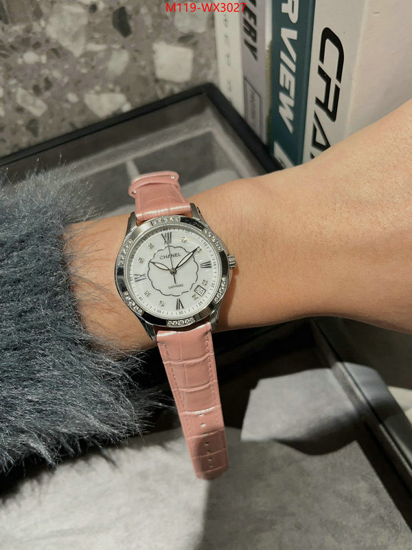 Watch(4A)-Chanel the best designer ID: WX3027 $: 119USD