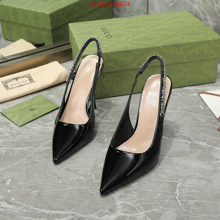 Women Shoes-Gucci how to buy replcia ID: SX3674 $: 145USD