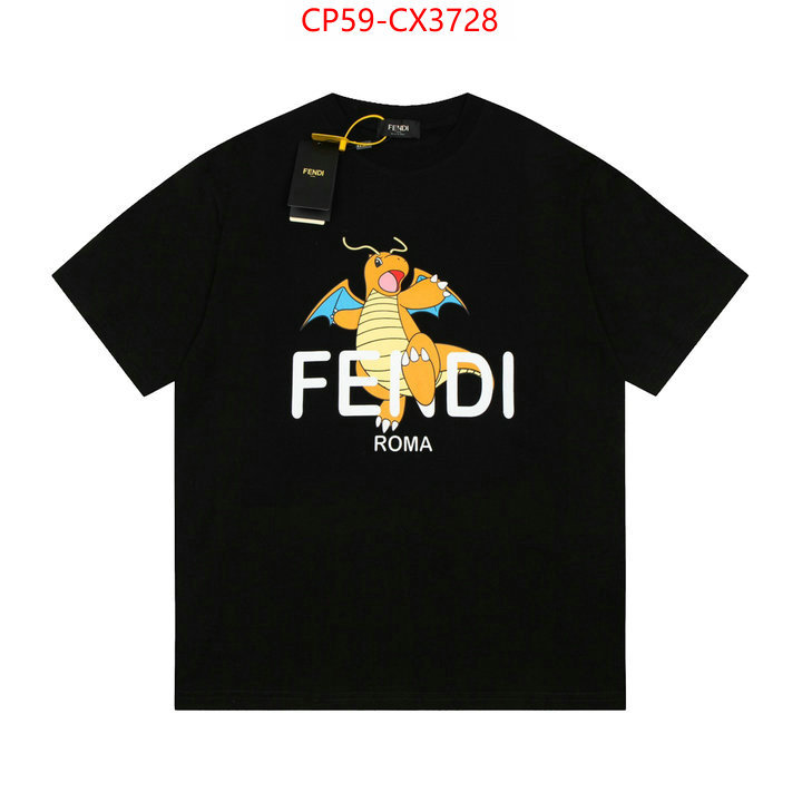 Clothing-Fendi aaaaa+ replica ID: CX3728 $: 59USD