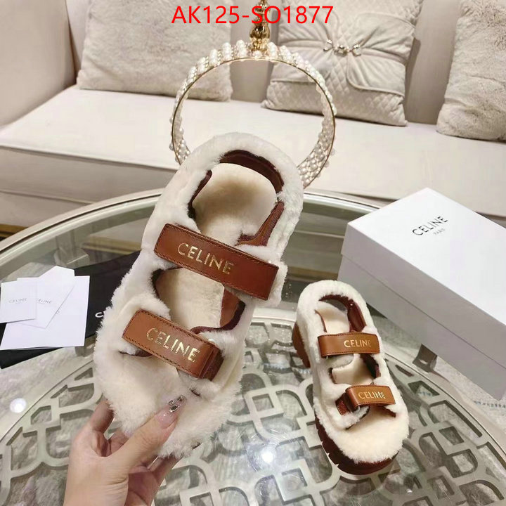 Women Shoes-CELINE fake aaaaa ID: SO1877 $: 125USD
