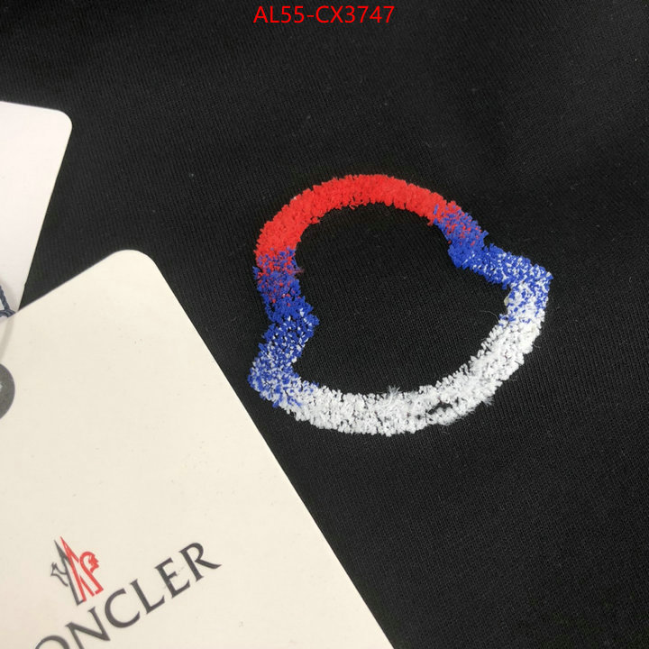 Clothing-Moncler fashion ID: CX3747 $: 55USD