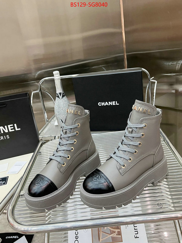 Women Shoes-Chanel buy cheap replica ID: SG8040 $: 129USD