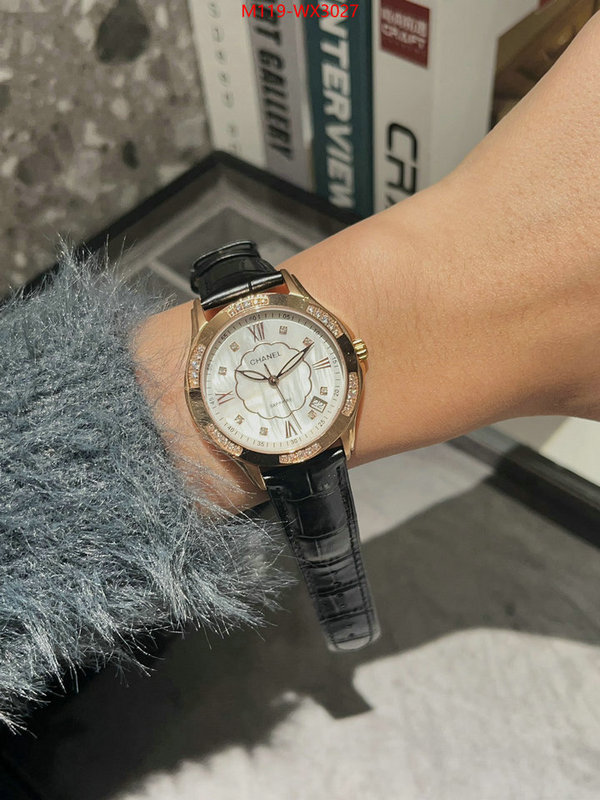 Watch(4A)-Chanel the best designer ID: WX3027 $: 119USD