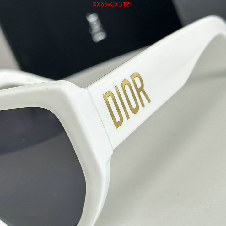 Glasses-Dior online ID: GX3124 $: 65USD