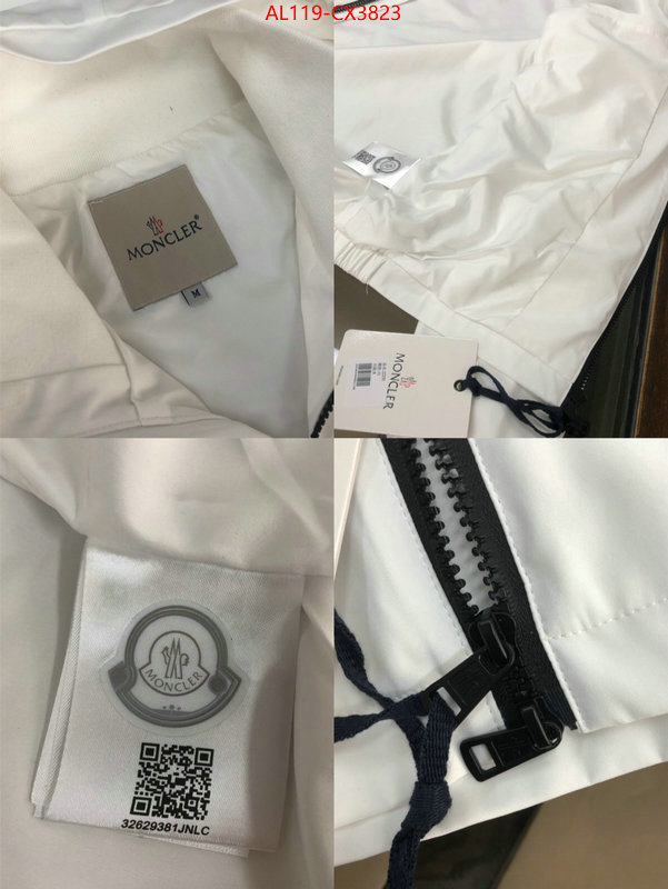 Clothing-Moncler where can i find ID: CX3823 $: 119USD