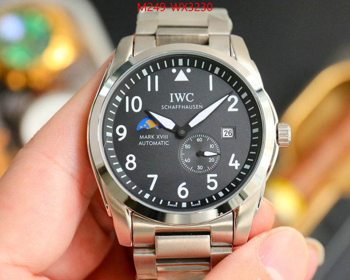 Watch(TOP)-IWC shop cheap high quality 1:1 replica ID: WX3230 $: 249USD