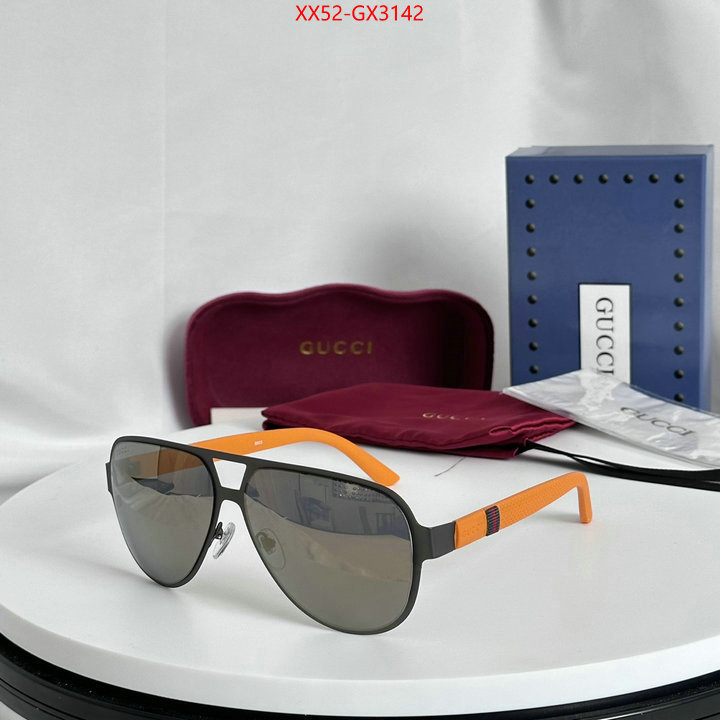 Glasses-Gucci how to buy replica shop ID: GX3142 $: 52USD