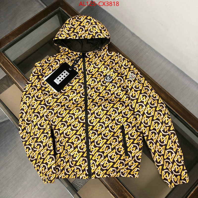 Clothing-Moncler designer wholesale replica ID: CX3818 $: 125USD