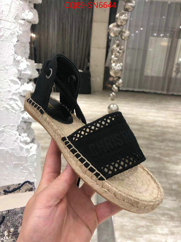 Women Shoes-Dior perfect quality ID: SN6644 $: 89USD