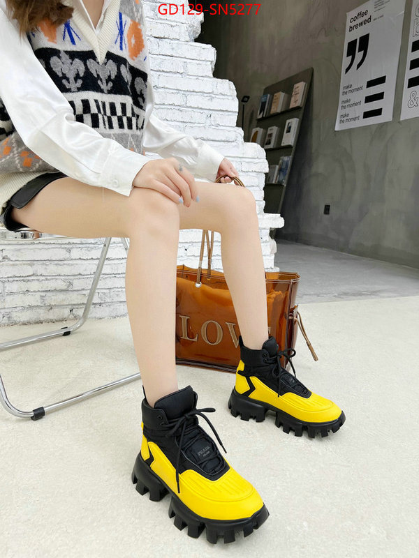 Women Shoes-Prada quality aaaaa replica ID: SN5277 $: 129USD