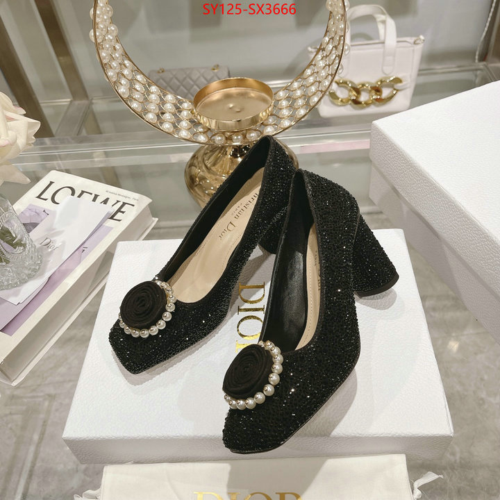 Women Shoes-Dior outlet sale store ID: SX3666 $: 125USD