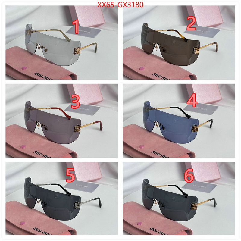 Glasses-Miu Miu best website for replica ID: GX3180 $: 65USD