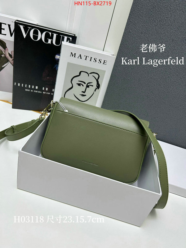 Karl Lagerfeld Bags (4A)-Diagonal- customize the best replica ID: BX2719 $: 115USD,