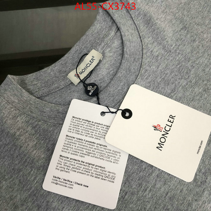 Clothing-Moncler top fake designer ID: CX3743 $: 55USD