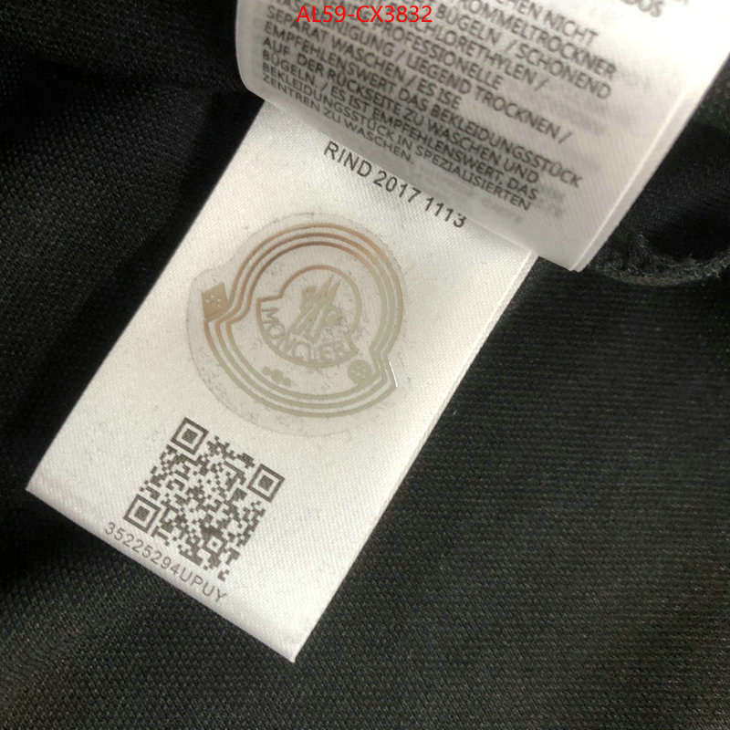 Clothing-Moncler aaaaa customize ID: CX3832 $: 59USD