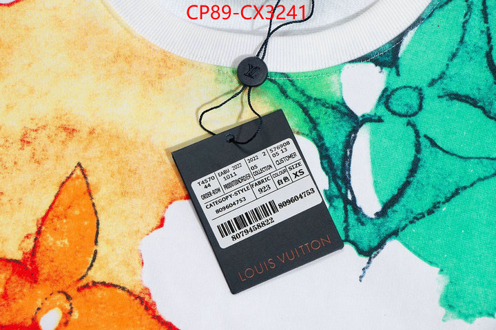 Clothing-LV designer fake ID: CX3241 $: 89USD