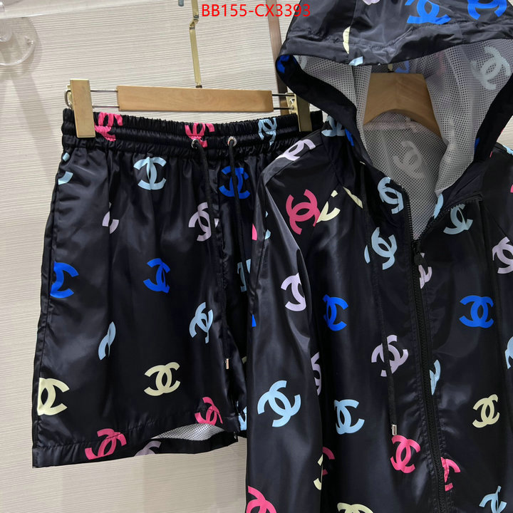 Clothing-Chanel are you looking for ID: CX3393 $: 155USD