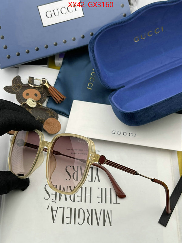 Glasses-Gucci wholesale designer shop ID: GX3160 $: 42USD