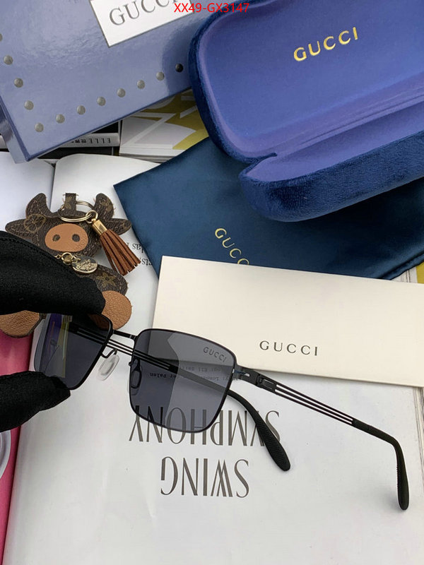 Glasses-Gucci how can i find replica ID: GX3147 $: 49USD