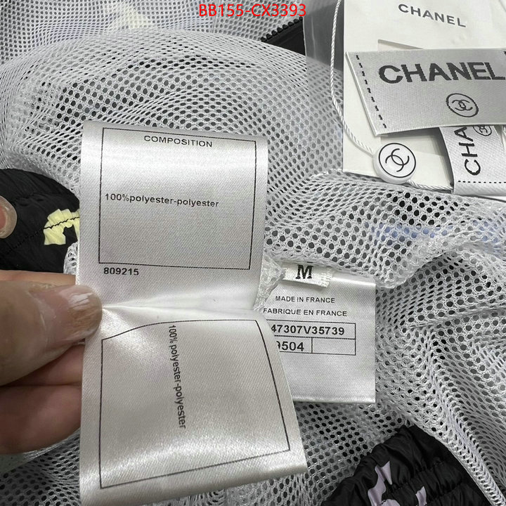 Clothing-Chanel are you looking for ID: CX3393 $: 155USD