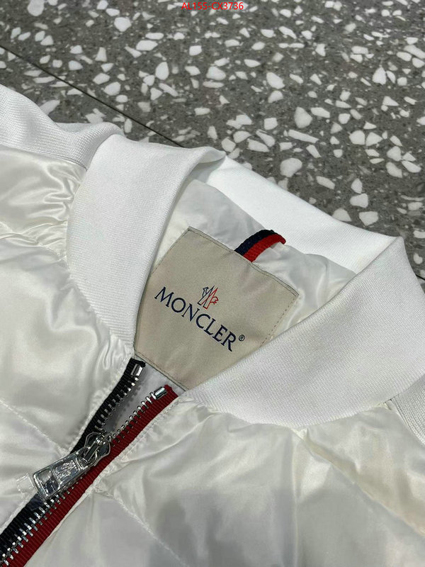 Down jacket Men-Moncler 1:1 replica wholesale ID: CX3736 $: 155USD