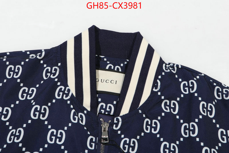 Clothing-Gucci practical and versatile replica designer ID: CX3981 $: 85USD