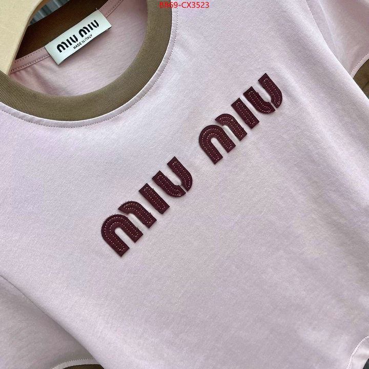 Clothing-MIU MIU the most popular ID: CX3523 $: 69USD