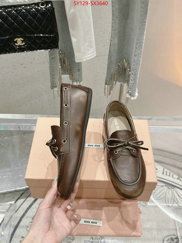 Women Shoes-Miu Miu new 2024 ID: SX3640 $: 129USD