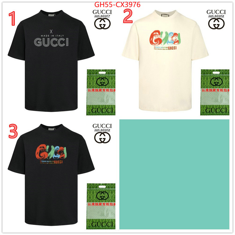 Clothing-Gucci cheap high quality replica ID: CX3976 $: 55USD