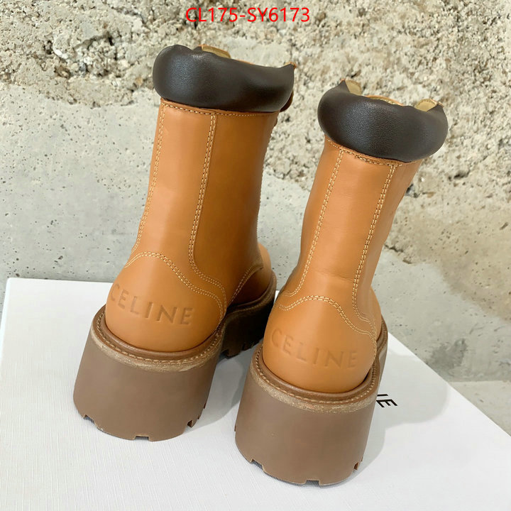 Women Shoes-Boots brand designer replica ID: SY6173 $: 175USD