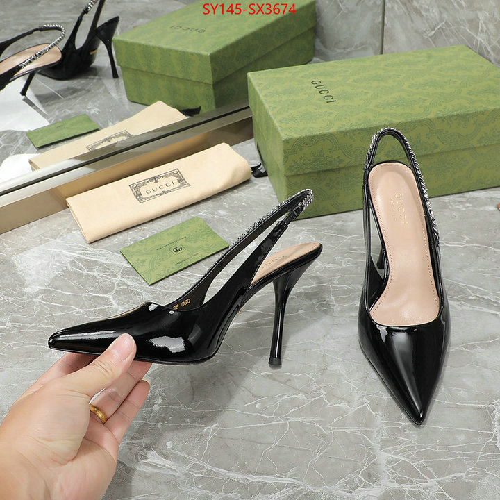 Women Shoes-Gucci how to buy replcia ID: SX3674 $: 145USD