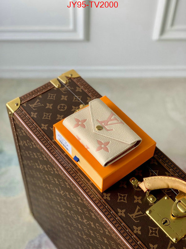 LV Bags(TOP)-Wallet 1:1 replica ID: TV2000 $: 95USD,