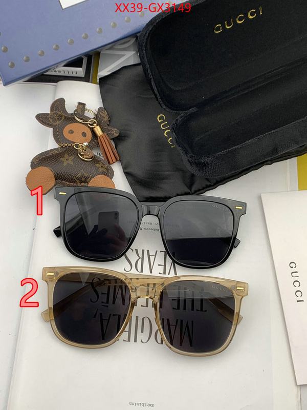 Glasses-Gucci how to buy replica shop ID: GX3149 $: 39USD