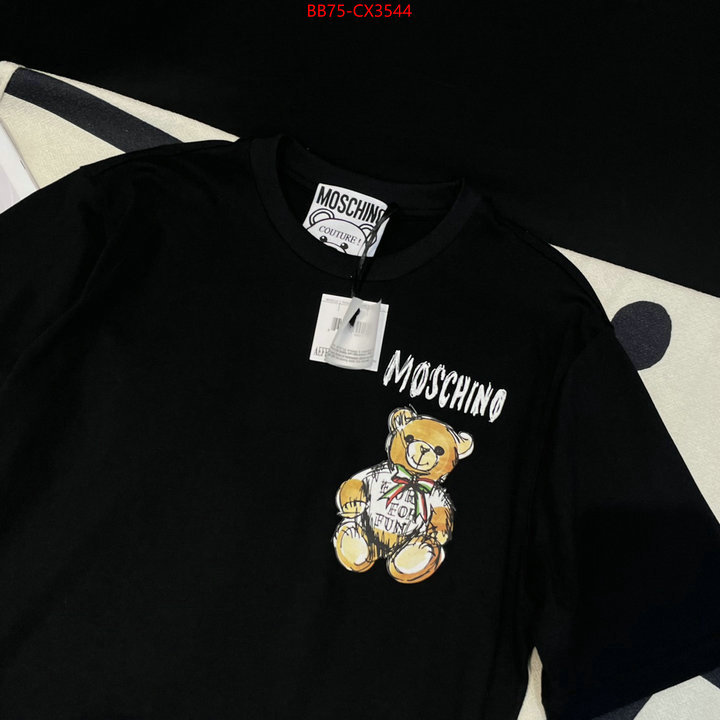 Clothing-Moschino aaaaa quality replica ID: CX3544 $: 75USD