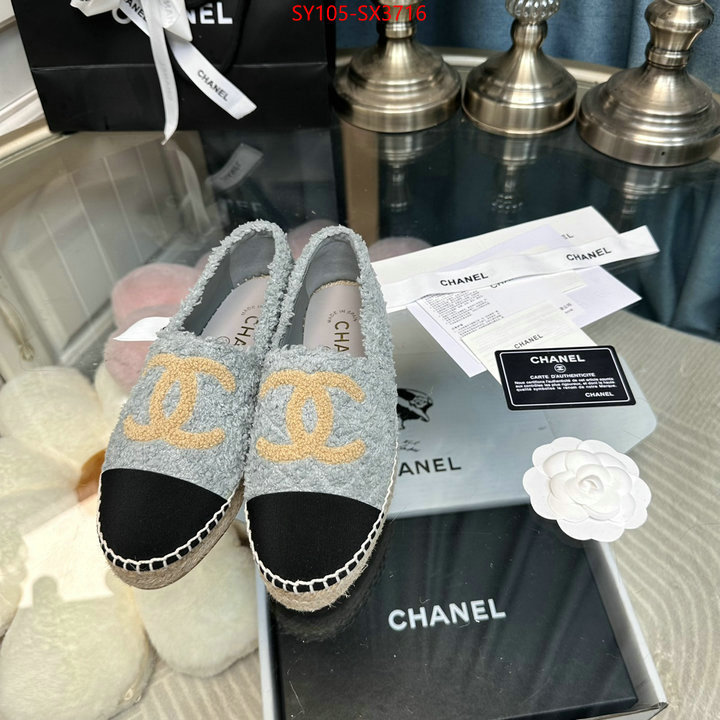 Women Shoes-Chanel can you buy knockoff ID: SX3716 $: 105USD