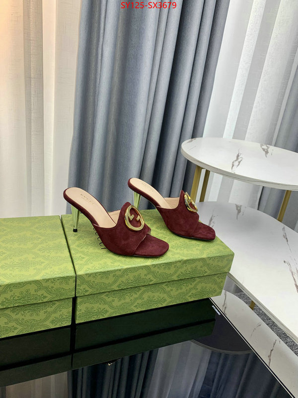 Women Shoes-Gucci best replica quality ID: SX3679 $: 125USD