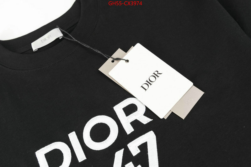 Clothing-Dior designer fashion replica ID: CX3974 $: 55USD