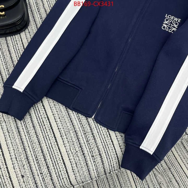 Clothing-Loewe best quality fake ID: CX3431 $: 169USD