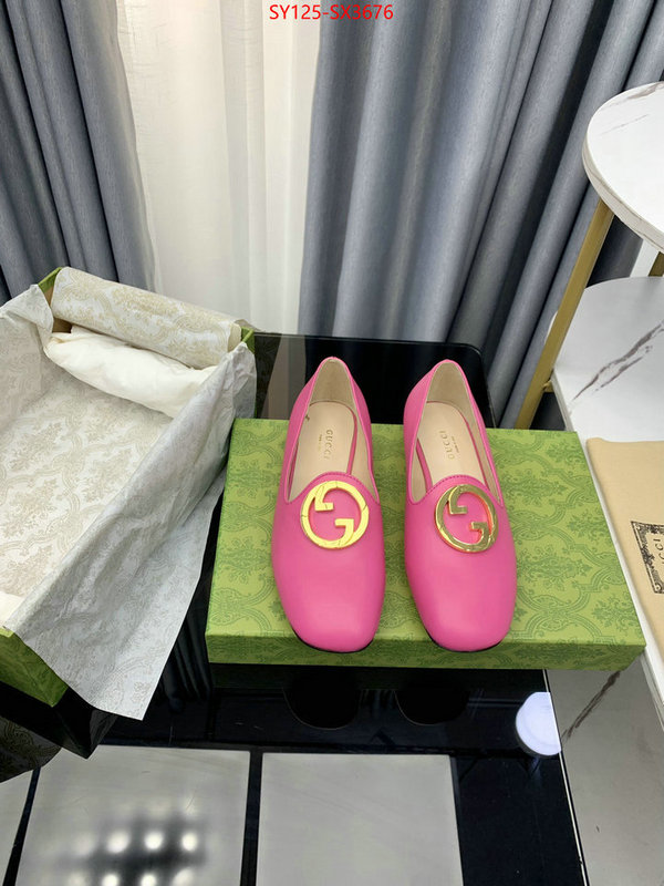 Women Shoes-Gucci what ID: SX3676 $: 125USD