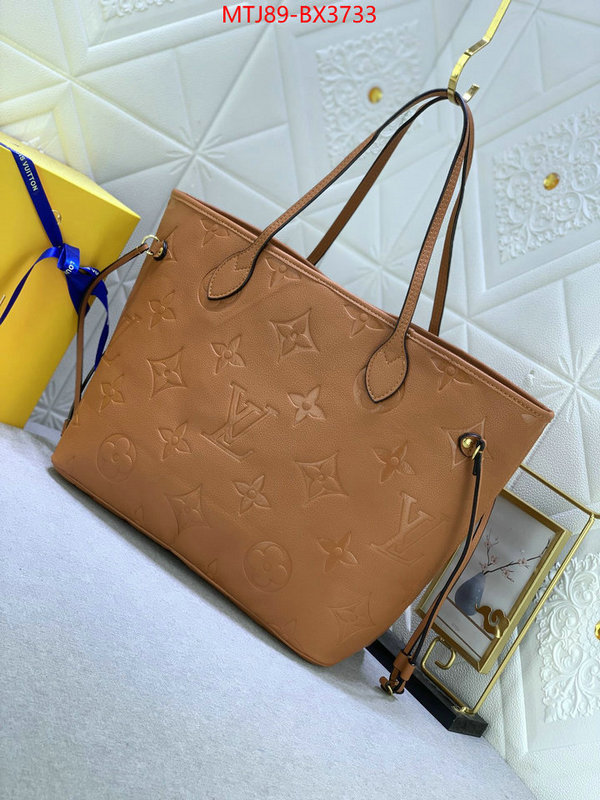 LV Bags(4A)-Neverfull- replica best ID: BX3733 $: 89USD,