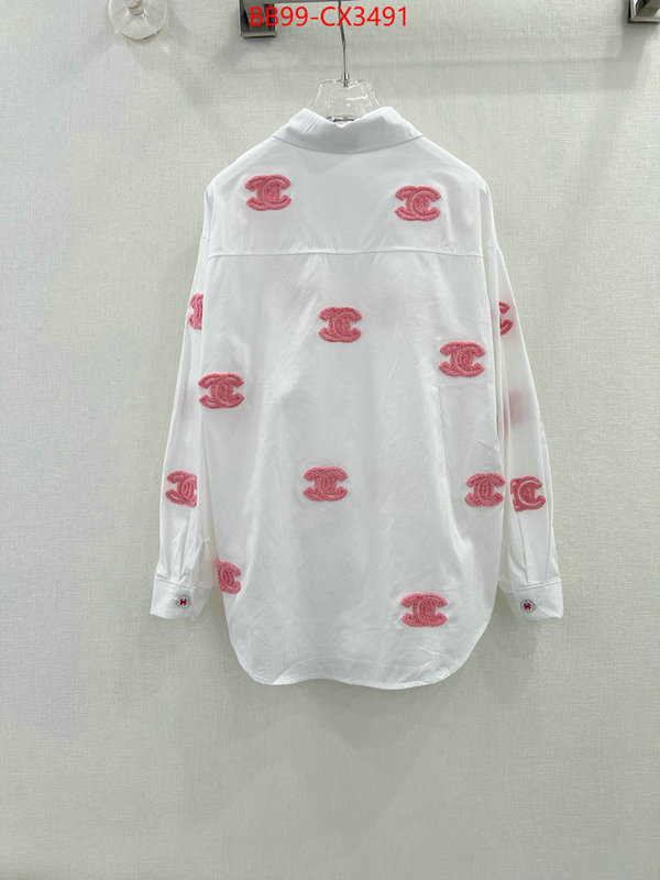 Clothing-Chanel we provide top cheap aaaaa ID: CX3491 $: 99USD