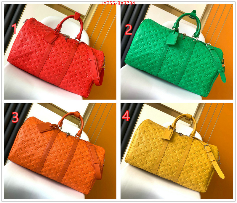 LV Bags(TOP)-Keepall BandouliRe 45-50- replica wholesale ID: BX3734 $: 255USD,